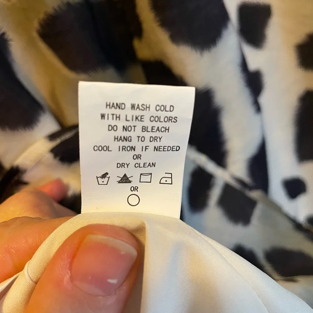 Melloday Puff Sleeve Minidress size Medium - Picture 4 of 10